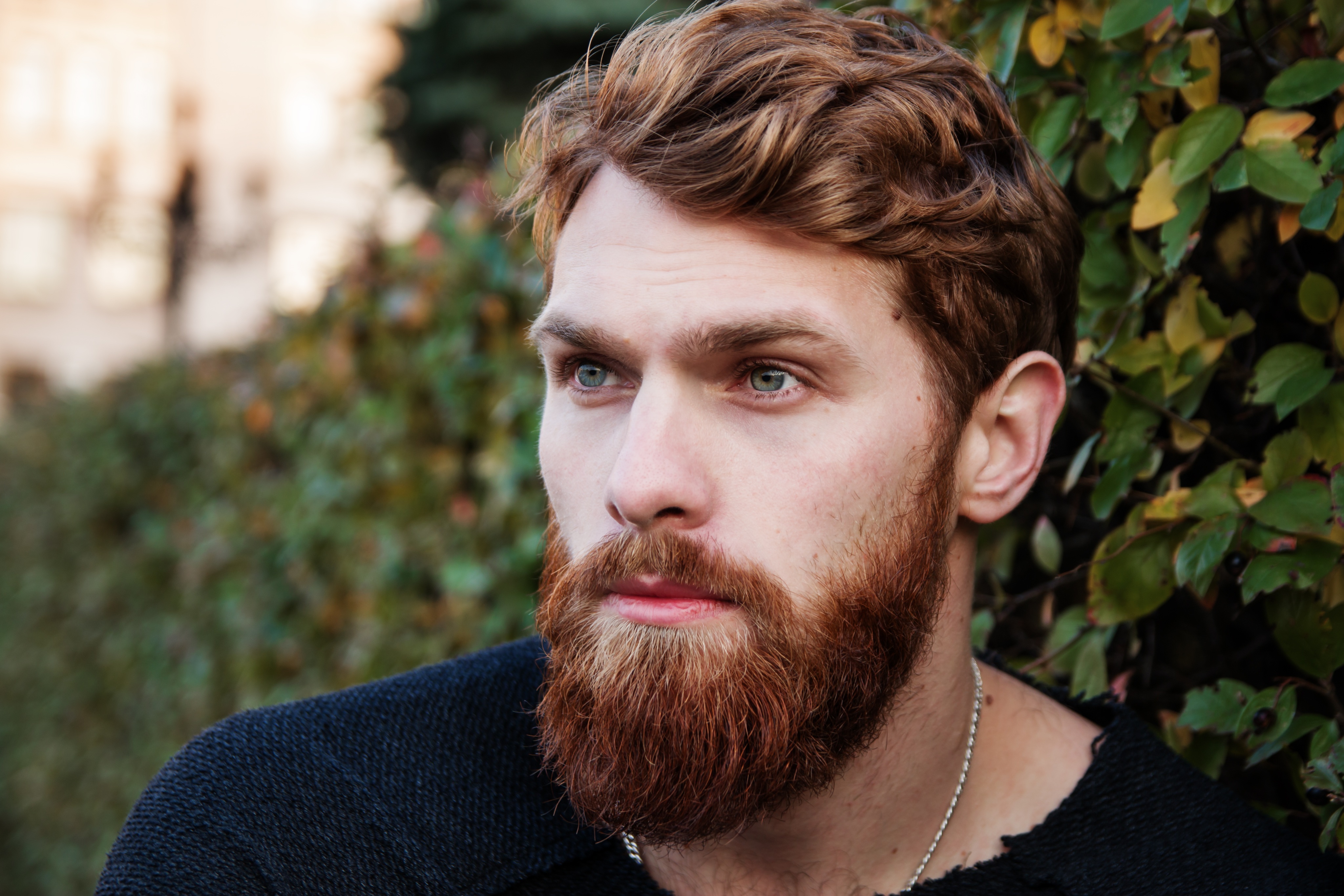 Male model hair